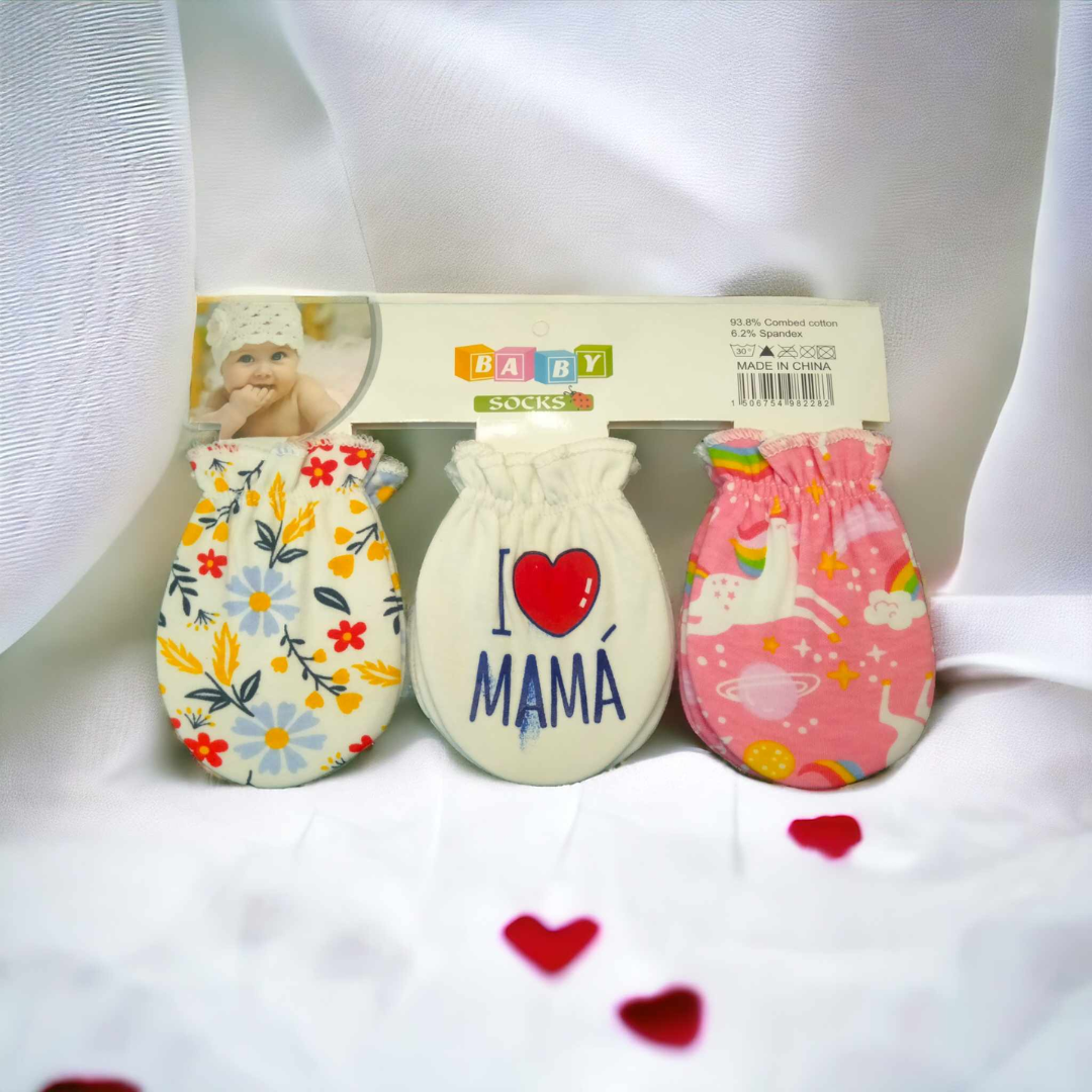 Newborn Hand Gloves (1 jora)